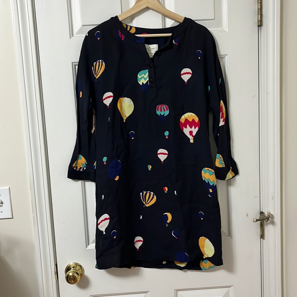 Kate Spade Dark Navy Balloon Dress